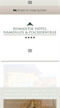 Mobile Screenshot of hotel-namenlos.de